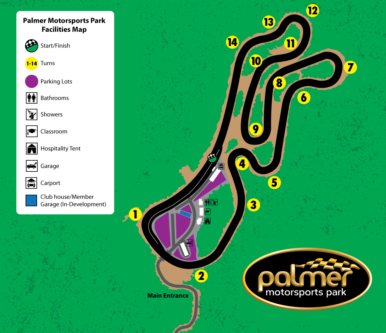 Palmer map